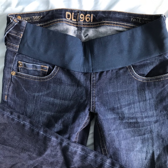 DL1961 Kate Maternity Slim Straight Leg Jeans - Picture 4 of 7